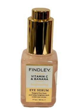 Findley Vitamin C & Banana Brightening Eye Serum 1 Fl Oz NEW